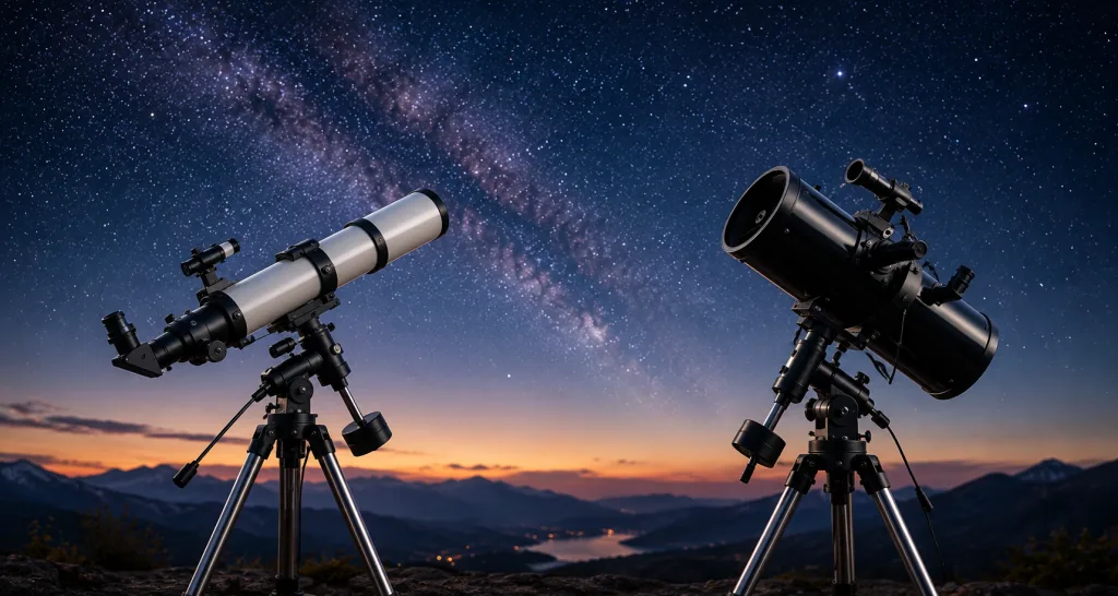 Lunette ou télescope : le meilleur choix pour débuter