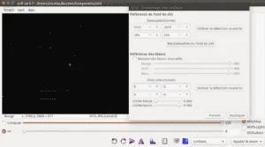 Sélection du fond de ciel